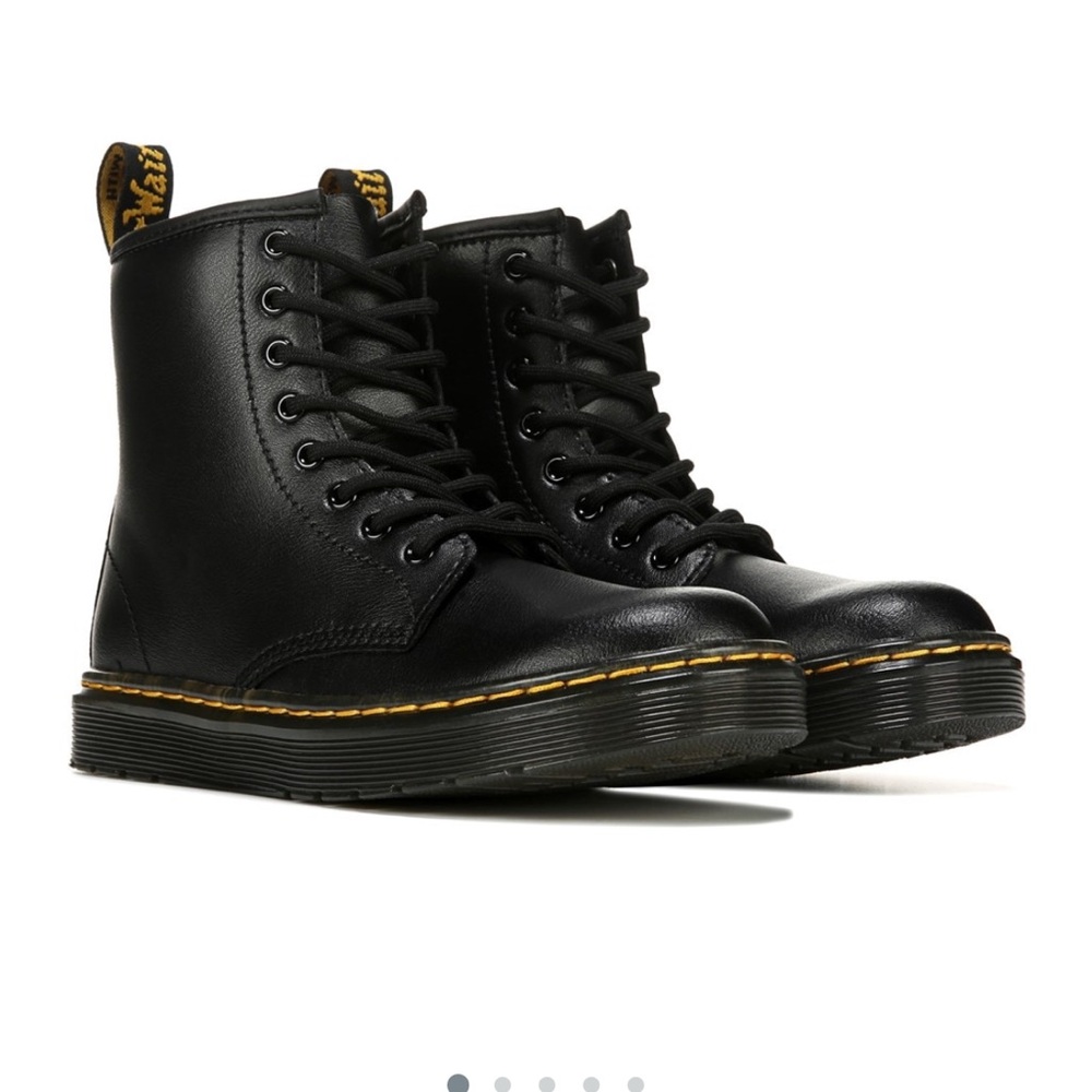 Dr. Martens Black Leather Boots